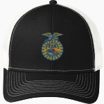 MOUNT MARKHAM HIGH SCHOOL MUSTANGS <span class="pdp-name-mascot">MOUNT MARKHAM MUSTANGS</span> Port Authority Snapback Trucker Cap Front Thumbnail