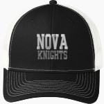 Nova Knights Port Authority Snapback Trucker Cap Front Thumbnail