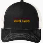 University of Charleston Golden Eagles <span class="pdp-name-mascot">University of Charleston Golden Eagles</span> Port Authority Snapback Trucker Cap Front Thumbnail