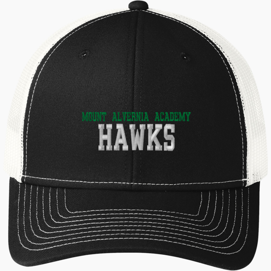 Mount Alvernia Academy Hawks <span class="pdp-name-mascot">Mount Alvernia Academy Hawks</span> Port Authority Snapback Trucker Cap