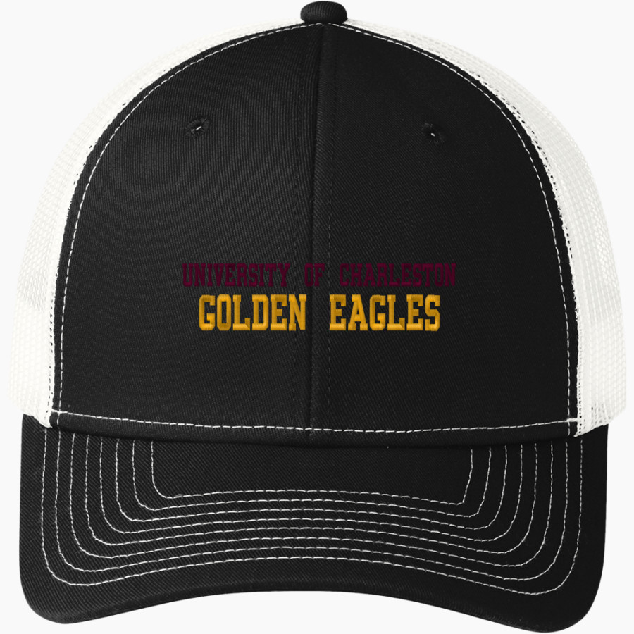 University of Charleston Golden Eagles <span class="pdp-name-mascot">University of Charleston Golden Eagles</span> Port Authority Snapback Trucker Cap