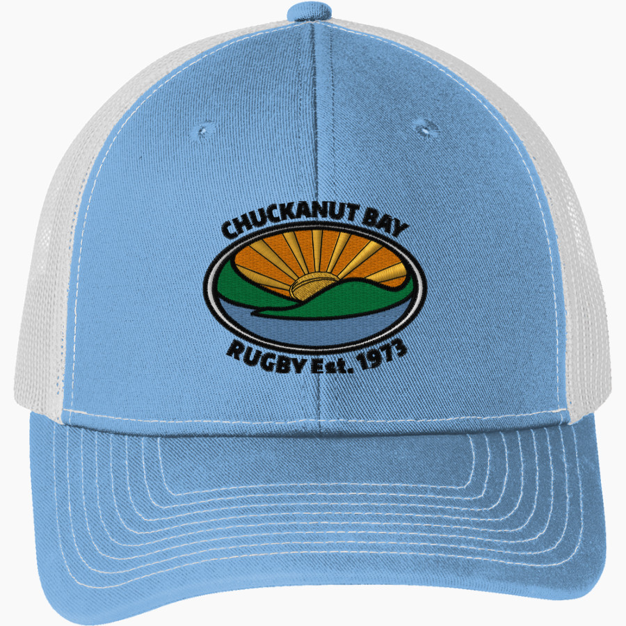 Chuckanut Bay Rugby Port Authority Snapback Trucker Cap