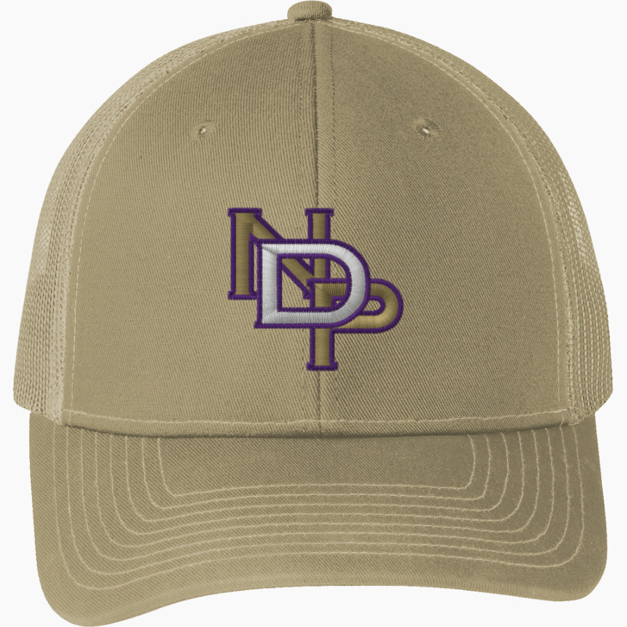 Notre Dame Prep SAINTS ONLINE STORE <span class="pdp-name-mascot">Notre Dame Prep Saints</span> Port Authority Snapback Trucker Cap