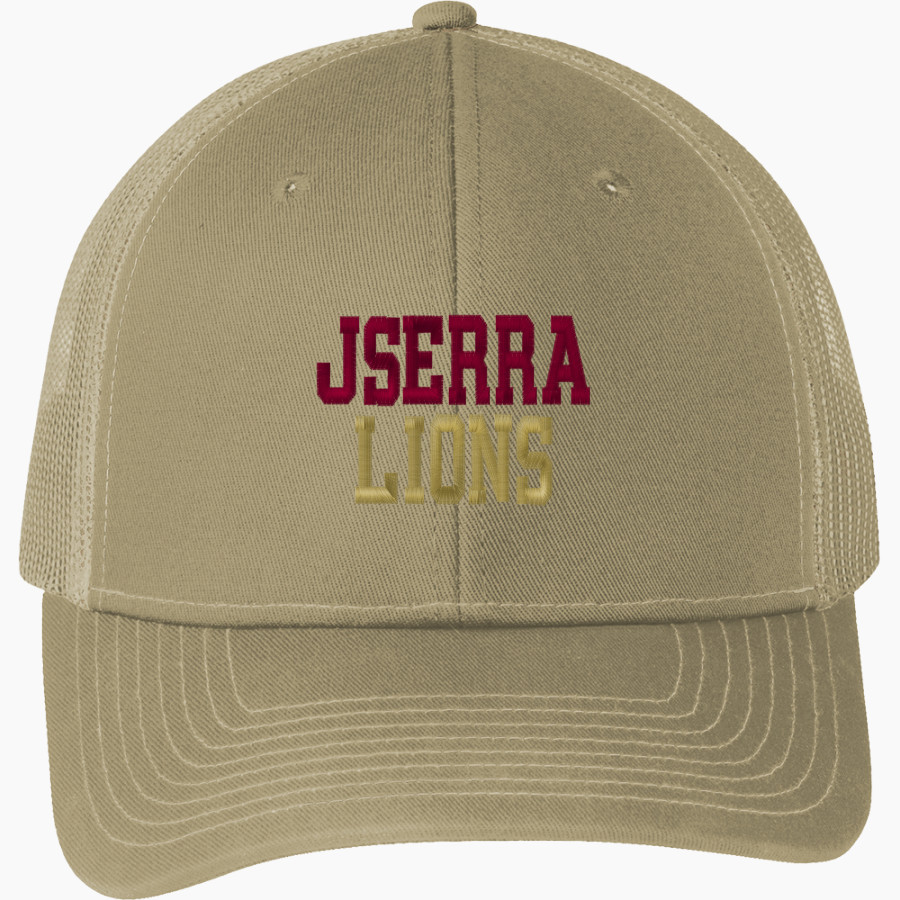 JSERRA CATHOLIC HIGH SCHOOL LIONS <span class="pdp-name-mascot">J SERRA LIONS</span> Port Authority Snapback Trucker Cap