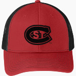 St. Cloud State University The Official Online Store <span class="pdp-name-mascot">St. Cloud State Huskies</span> Port Authority Snapback Trucker Cap Front Thumbnail