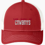 CLARION-GOLDFIELD-DOWS HIGH SCHOOL COWBOYS <span class="pdp-name-mascot">CLARION - GOLDFIELD COWBOYS</span> Port Authority Snapback Trucker Cap Front Thumbnail