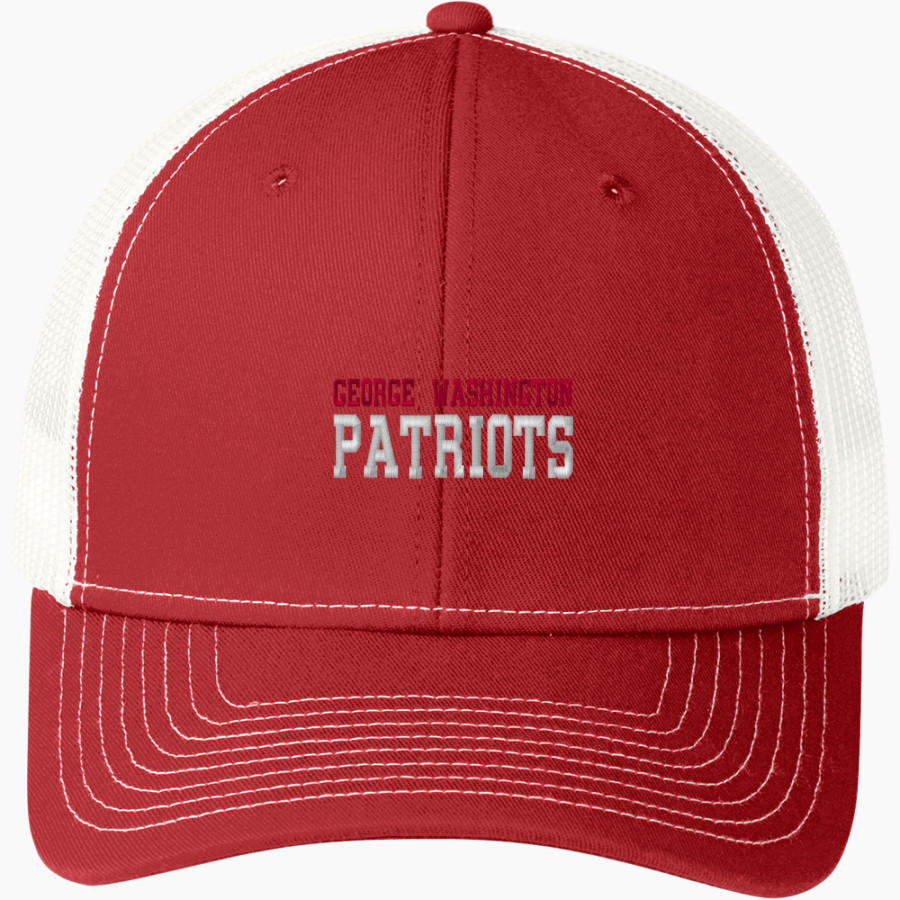 GEORGE WASHINGTON HIGH SCHOOL PATRIOTS <span class="pdp-name-mascot">GEORGE WASHINGTON PATRIOTS</span> Port Authority Snapback Trucker Cap
