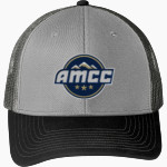 Allegheny Mountain Collegiate Conference Allegheny Mountain C Port Authority Snapback Trucker Cap Front Thumbnail