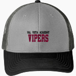 Val Vista Academy Vipers <span class="pdp-name-mascot">Val Vista Academy Vipers</span> Port Authority Snapback Trucker Cap Front Thumbnail