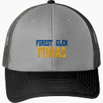 Forest Glen Pumas <span class="pdp-name-mascot">Forest Glen Elementary School Pumas</span> Port Authority Snapback Trucker Cap Front Thumbnail