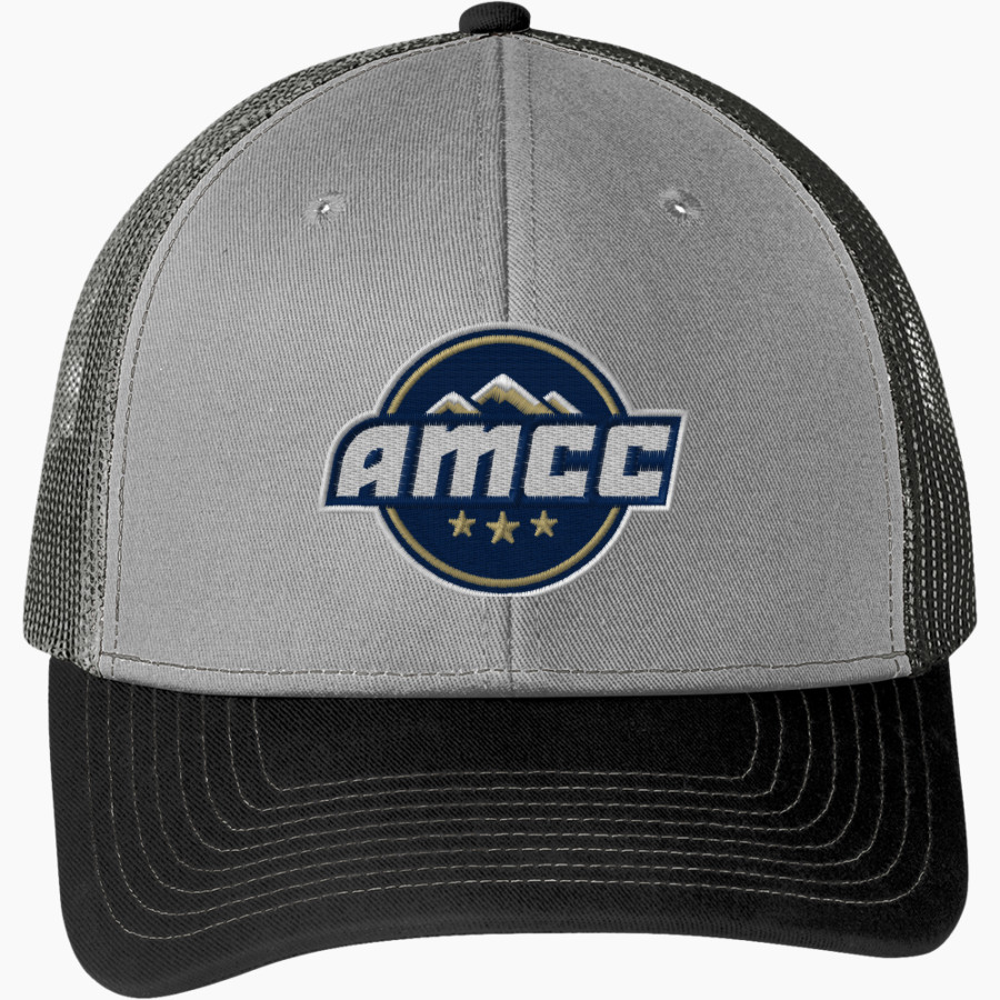 Allegheny Mountain Collegiate Conference Allegheny Mountain C Port Authority Snapback Trucker Cap