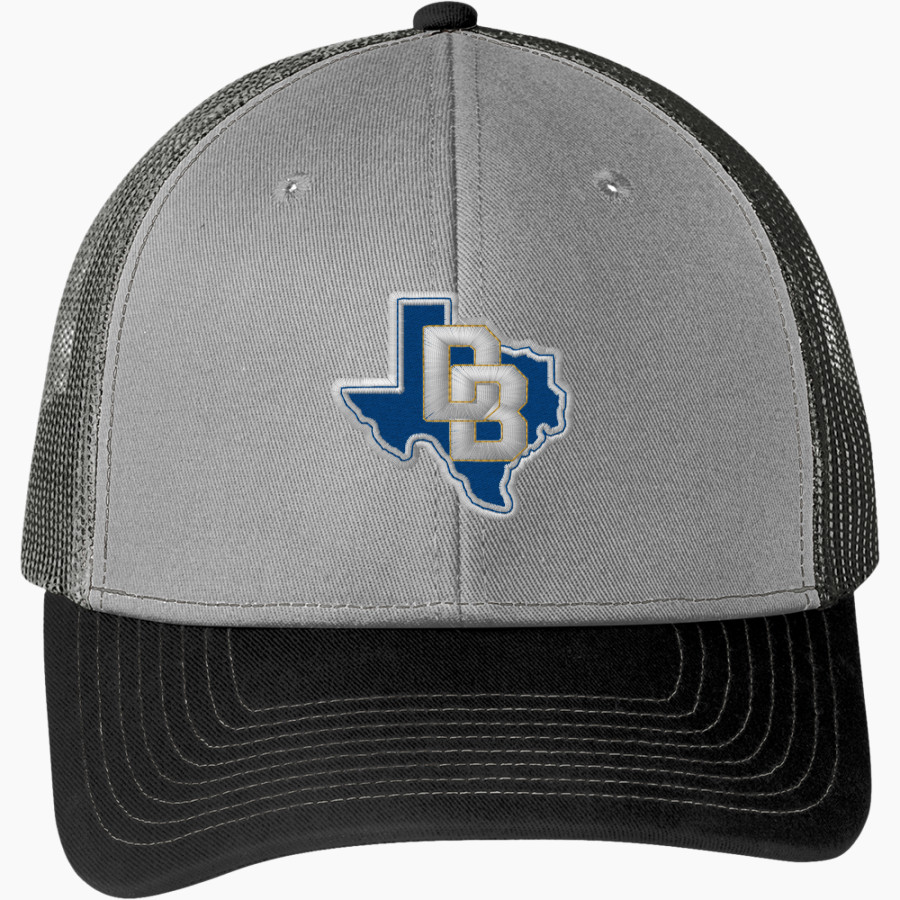 DIME BOX HIGH SCHOOL LONGHORNS <span class="pdp-name-mascot">DIME BOX LONGHORNS</span> Port Authority Snapback Trucker Cap
