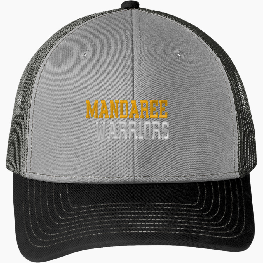 Mandaree Warriors <span class="pdp-name-mascot">Mandaree Warriors</span> Port Authority Snapback Trucker Cap