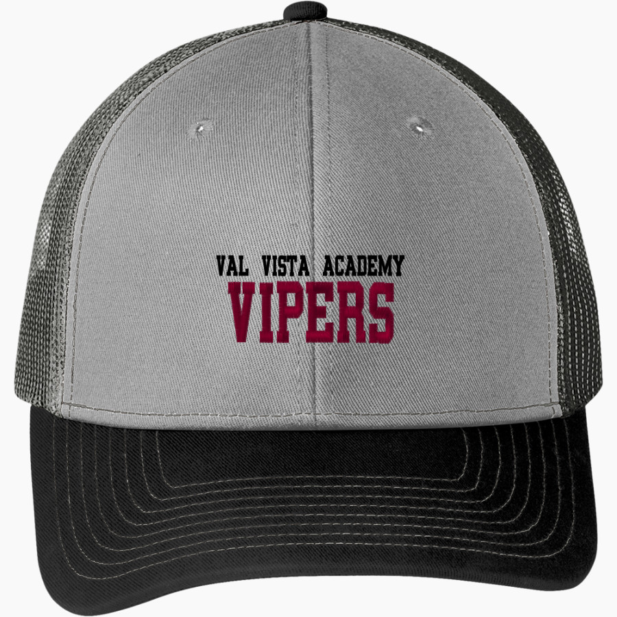 Val Vista Academy Vipers <span class="pdp-name-mascot">Val Vista Academy Vipers</span> Port Authority Snapback Trucker Cap