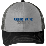 ANTHONY WAYNE HIGH SCHOOL GENERALS <span class="pdp-name-mascot">ANTHONY WAYNE GENERALS</span> Port Authority Snapback Trucker Cap Front Thumbnail