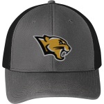 Good Shepherd Lutheran Panthers <span class="pdp-name-mascot">Good Shepherd Lutheran School Panthers</span> Port Authority Snapback Trucker Cap Front Thumbnail