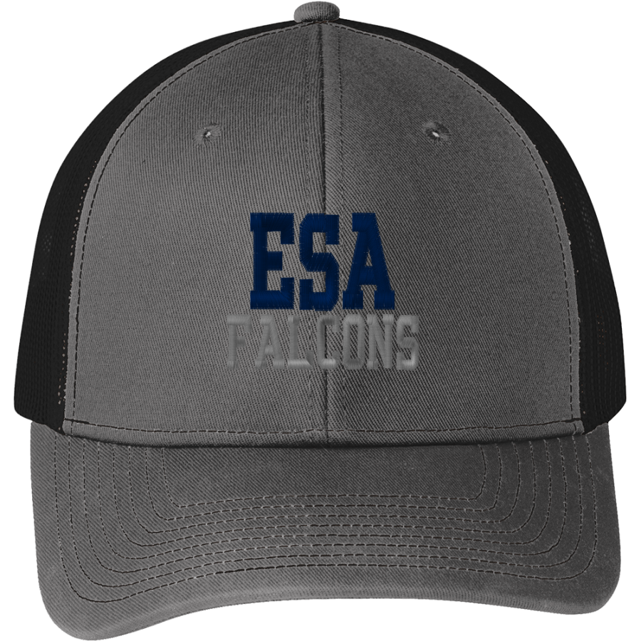 ESA Falcons <span class="pdp-name-mascot">ESA Falcons</span> Port Authority Snapback Trucker Cap
