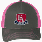 Frontier Academy Wolverines <span class="pdp-name-mascot">Frontier Academy Wolverines</span> Port Authority Snapback Trucker Cap Front Thumbnail