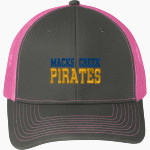 Macks Creek Pirates <span class="pdp-name-mascot">Macks Creek Pirates</span> Port Authority Snapback Trucker Cap Front Thumbnail