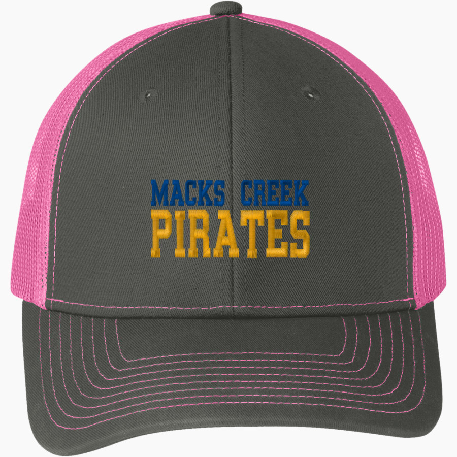 Macks Creek Pirates <span class="pdp-name-mascot">Macks Creek Pirates</span> Port Authority Snapback Trucker Cap