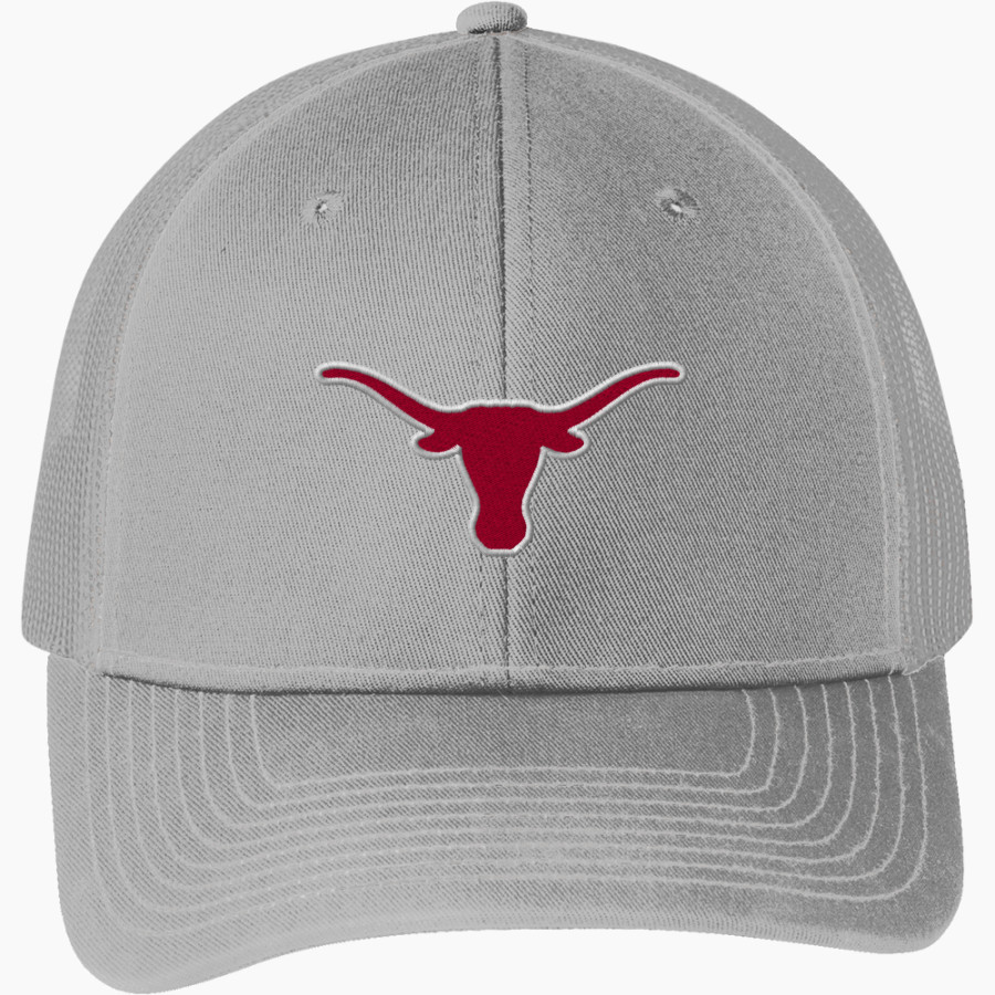 DOVER HIGH SCHOOL LONGHORNS Port Authority Snapback Trucker Cap