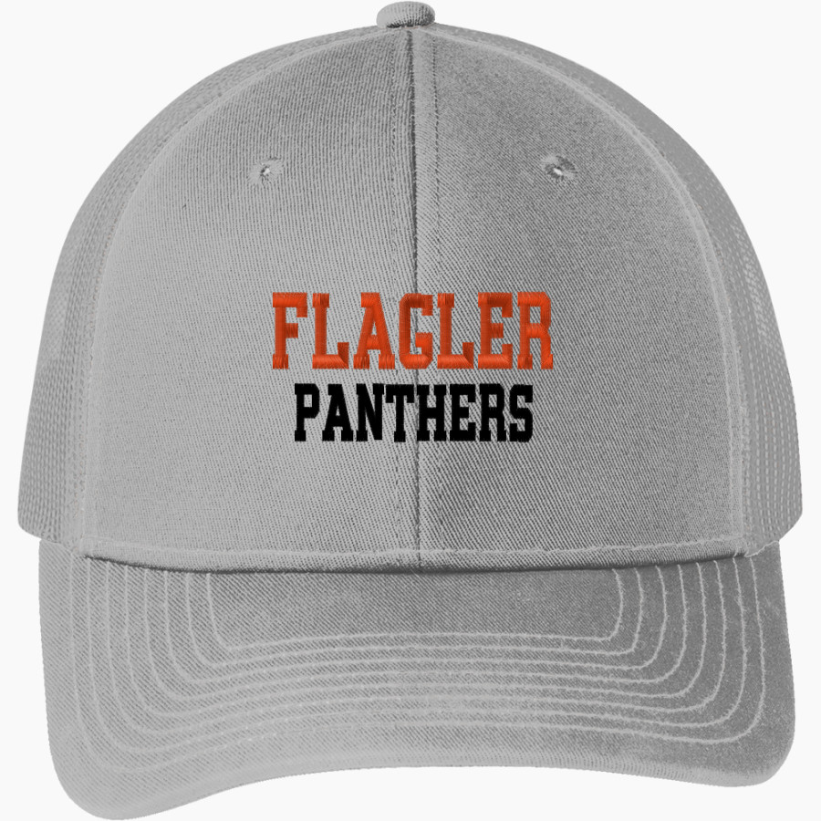 FLAGLER HIGH SCHOOL PANTHERS Port Authority Snapback Trucker Cap