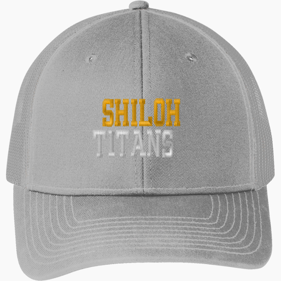 SHILOH HIGH SCHOOL TITANS <span class="pdp-name-mascot">SHILOH TITANS </span> Port Authority Snapback Trucker Cap