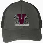 Verona Lacrosse Verona Lacrosse <span class="pdp-name-mascot">Verona Lacrosse</span> Port Authority Snapback Trucker Cap Front Thumbnail