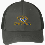 Central Christian Tigers <span class="pdp-name-mascot">Central Christian College Tigers</span> Port Authority Snapback Trucker Cap Front Thumbnail