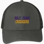 Holy Cross Crusaders <span class="pdp-name-mascot">Holy Cross School Crusaders</span> Port Authority Snapback Trucker Cap Front Thumbnail