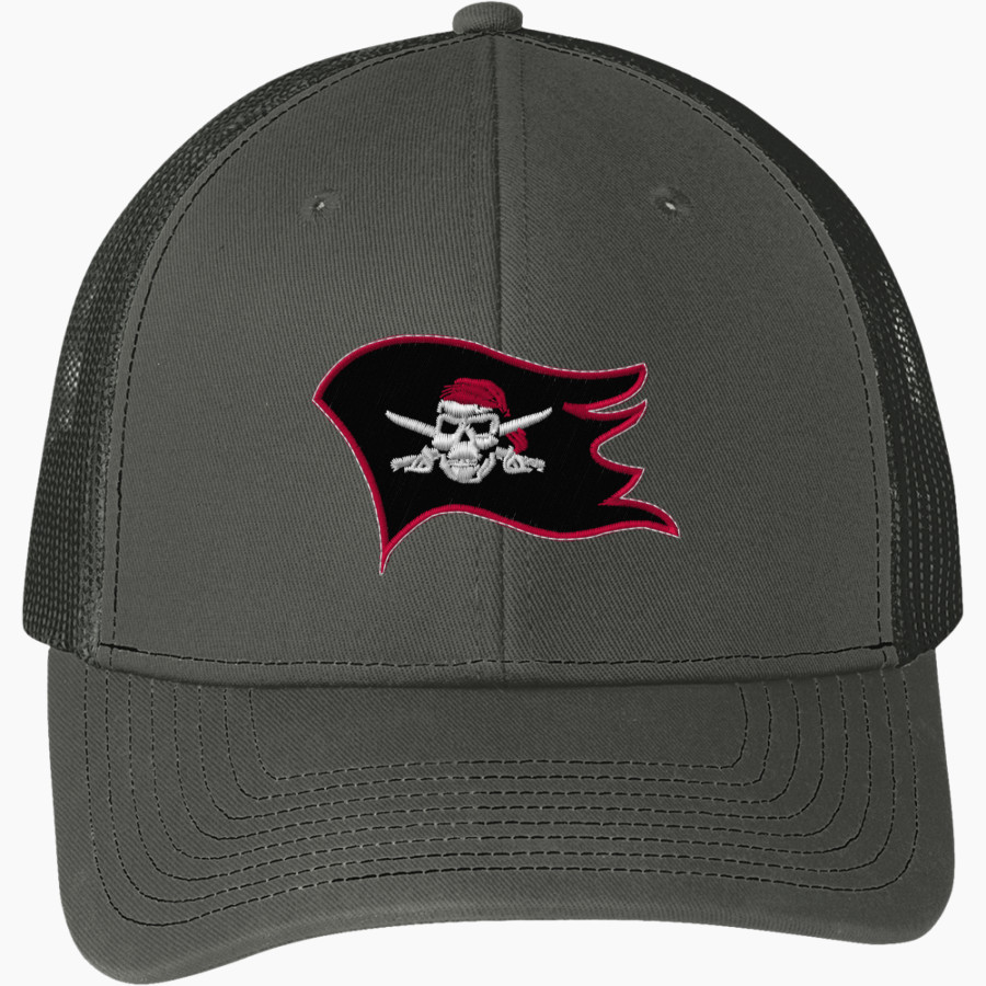 HANNIBAL HIGH SCHOOL PIRATES <span class="pdp-name-mascot">HANNIBAL PIRATES</span> Port Authority Snapback Trucker Cap