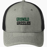 Griswold Grizzlies <span class="pdp-name-mascot">Griswold Grizzlies</span> Port Authority Snapback Trucker Cap Front Thumbnail