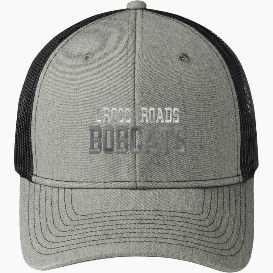 CROSS ROADS HIGH SCHOOL BOBCATS <span class="pdp-name-mascot">CROSS ROADS BOBCATS</span> Port Authority Snapback Trucker Cap