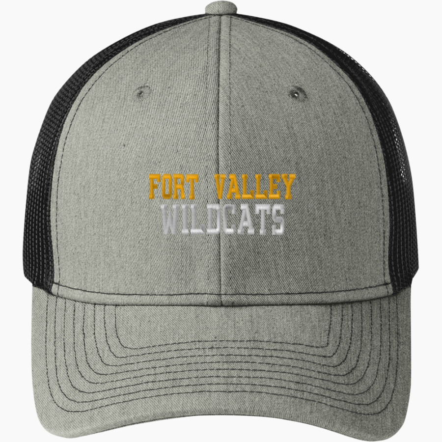 Fort Valley Wildcats Port Authority Snapback Trucker Cap