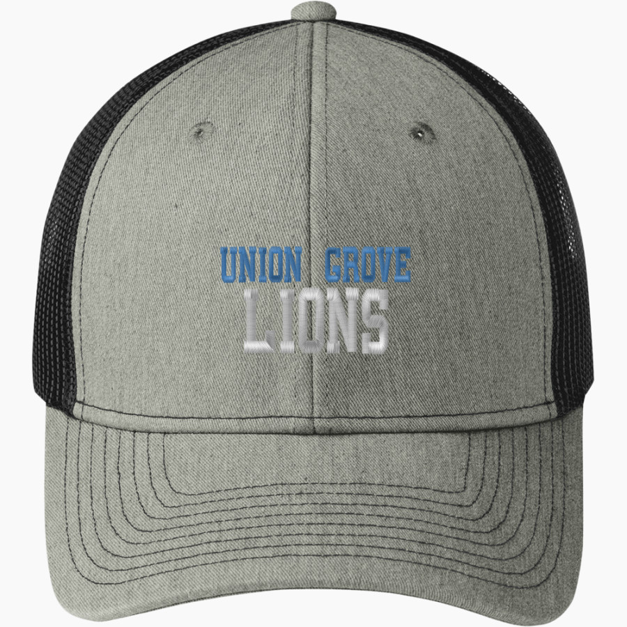UNION GROVE HIGH SCHOOL LIONS <span class="pdp-name-mascot">UNION GROVE LIONS</span> Port Authority Snapback Trucker Cap
