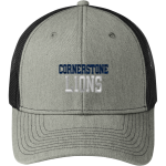 Cornerstone Lions <span class="pdp-name-mascot">Cornerstone Christian Lions</span> Port Authority Snapback Trucker Cap Front Thumbnail