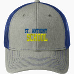 St. Anthony School <span class="pdp-name-mascot">St. Anthony School</span> Port Authority Snapback Trucker Cap Front Thumbnail