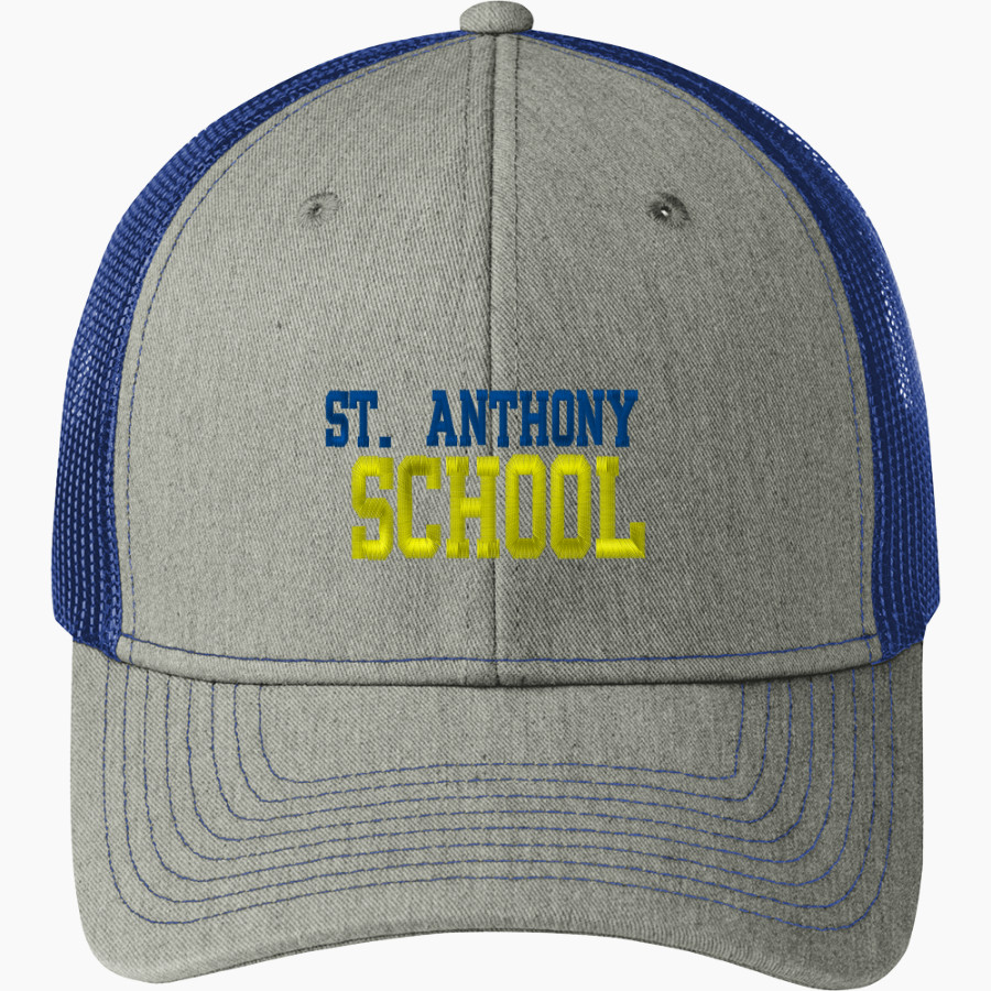 St. Anthony School <span class="pdp-name-mascot">St. Anthony School</span> Port Authority Snapback Trucker Cap