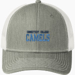 Connecticut College Camels <span class="pdp-name-mascot">Connecticut College Camels</span> Port Authority Snapback Trucker Cap Front Thumbnail