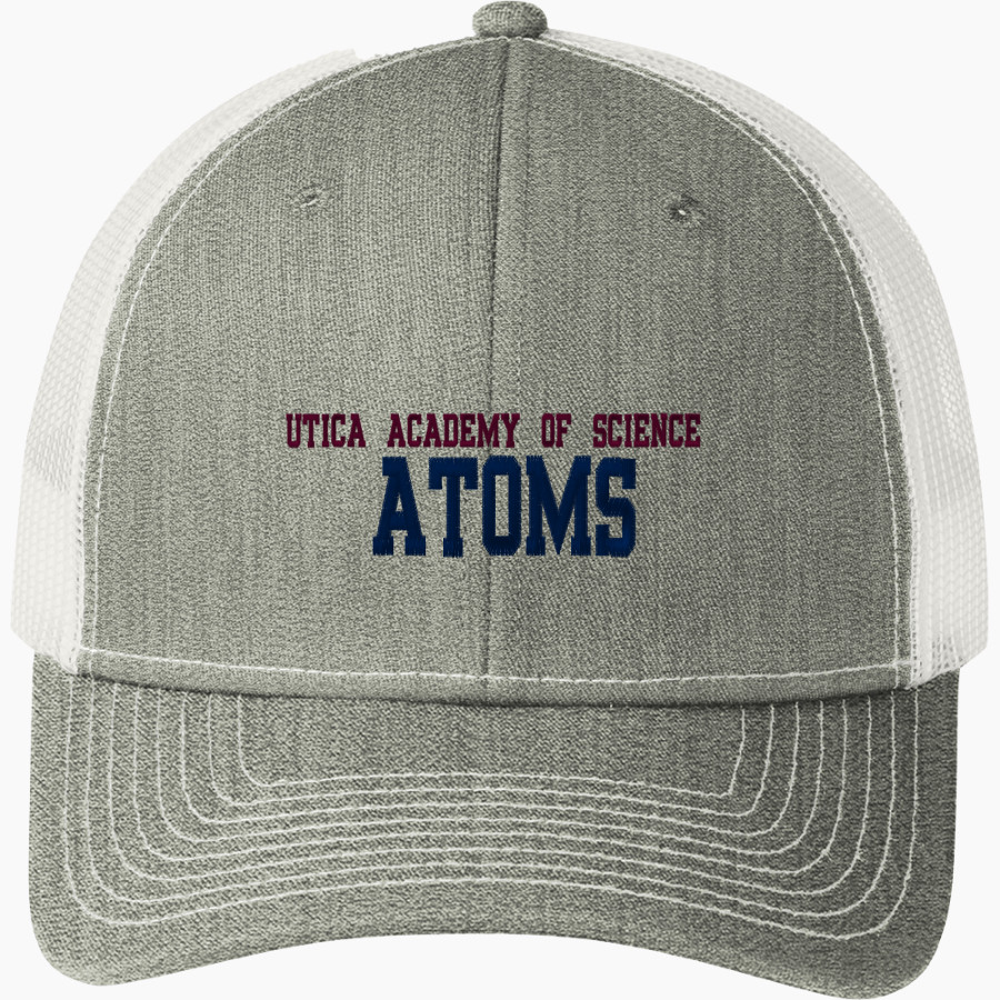 Utica Academy Of Science Atoms Port Authority Snapback Trucker Cap