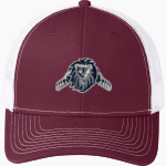 Redeemer Christian Lions Port Authority Snapback Trucker Cap Front Thumbnail