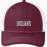 DOBYNS-BENNETT HIGH SCHOOL INDIANS Port Authority Snapback Trucker Cap Front Thumbnail