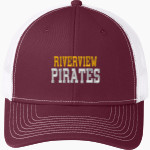 RIVERVIEW COMMUNITY HIGH SCHOOL PIRATES <span class="pdp-name-mascot">RIVERVIEW PIRATES</span> Port Authority Snapback Trucker Cap Front Thumbnail