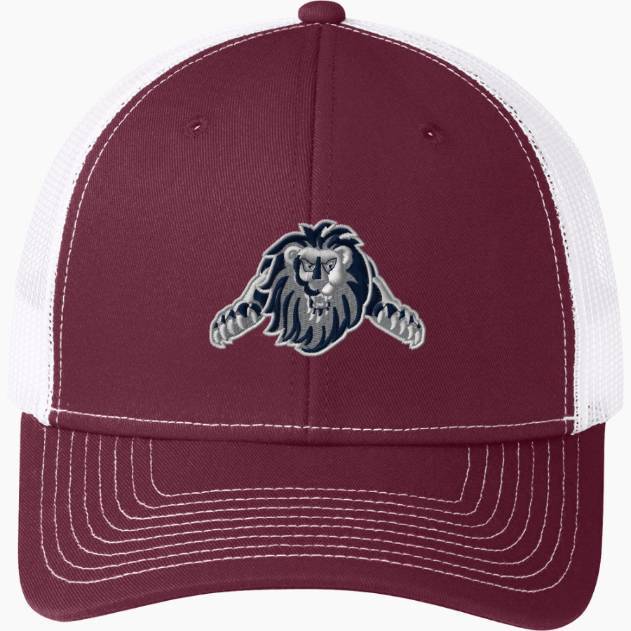 Redeemer Christian Lions Port Authority Snapback Trucker Cap