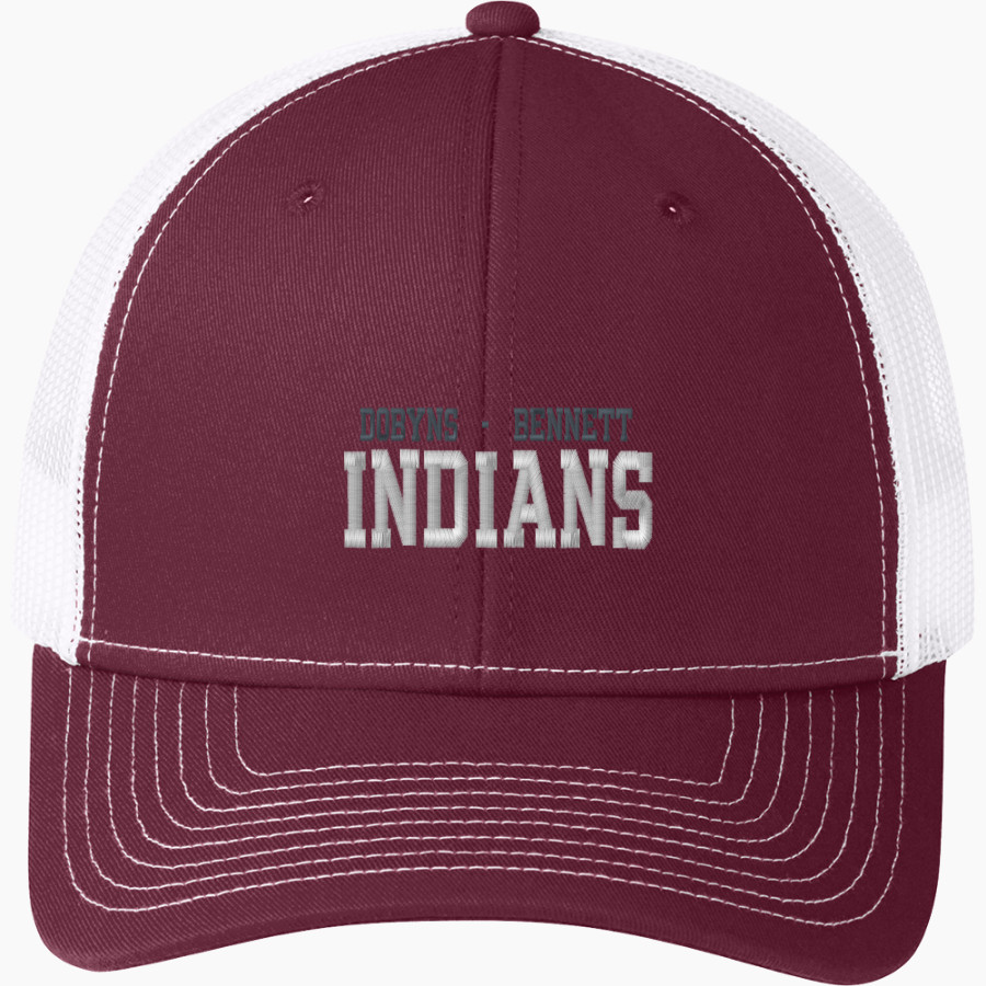 DOBYNS-BENNETT HIGH SCHOOL INDIANS Port Authority Snapback Trucker Cap