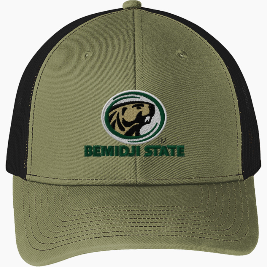 Bemidji State Athletics <span class="pdp-name-mascot">Bemidji State Beavers</span> Port Authority Snapback Trucker Cap