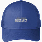 MERRITT ACADEMY HIGH SCHOOL MUSTANGS Port Authority Snapback Trucker Cap Front Thumbnail