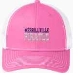 Merrillville Pirates <span class="pdp-name-mascot">Merrillville Pirates</span> Port Authority Snapback Trucker Cap Front Thumbnail