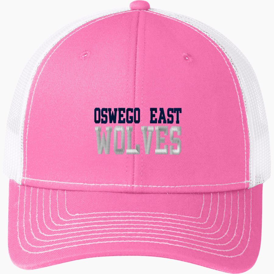 Oswego East Wolves <span class="pdp-name-mascot">Oswego East Wolves</span> Port Authority Snapback Trucker Cap