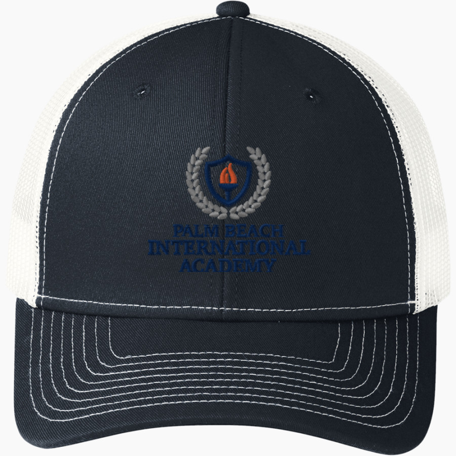 Palm Beach International Academy Palm Beach Internati <span class="pdp-name-mascot">Palm Beach International Academy</span> Port Authority Snapback Trucker Cap